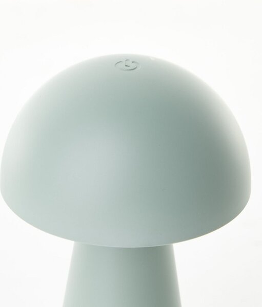 Brilliant G40896/04 AKU stolní lampa NAVABI zelená USB-C, IP44