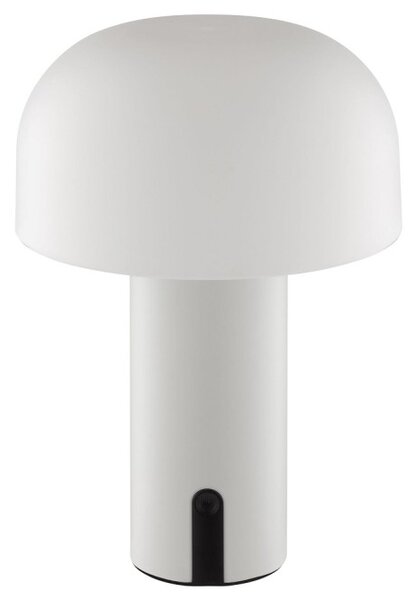 Brilliant G60305/09 Venkovní AKU stolní lampa MATTIS béžová USB-C
