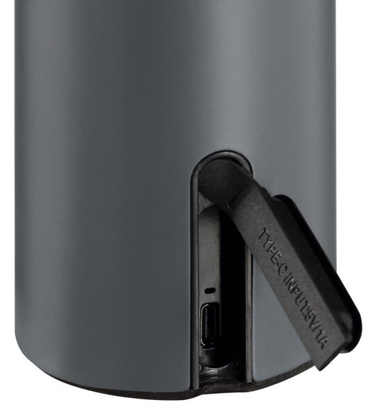 Brilliant G60305/22 Venkovní AKU stolní lampa MATTIS šedá USB-C