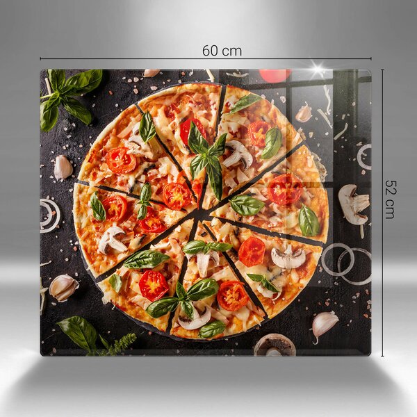 Sklo za varnou desku Pizza s houbami