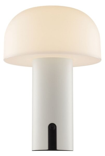Brilliant G60305/09 Venkovní AKU stolní lampa MATTIS béžová USB-C