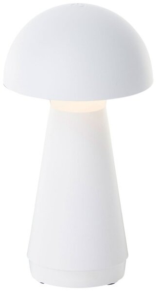 Brilliant G40896/05 AKU stolní lampa NAVABI bílá USB-C, IP44
