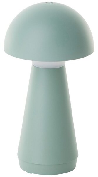 Brilliant G40896/04 AKU stolní lampa NAVABI zelená USB-C, IP44