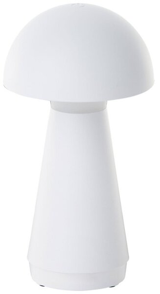 Brilliant G40896/05 AKU stolní lampa NAVABI bílá USB-C, IP44