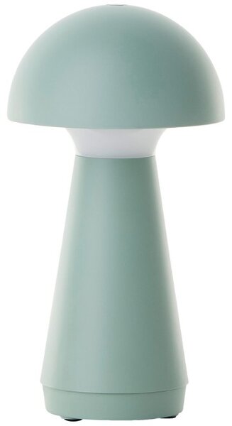 Brilliant G40896/04 AKU stolní lampa NAVABI zelená USB-C, IP44