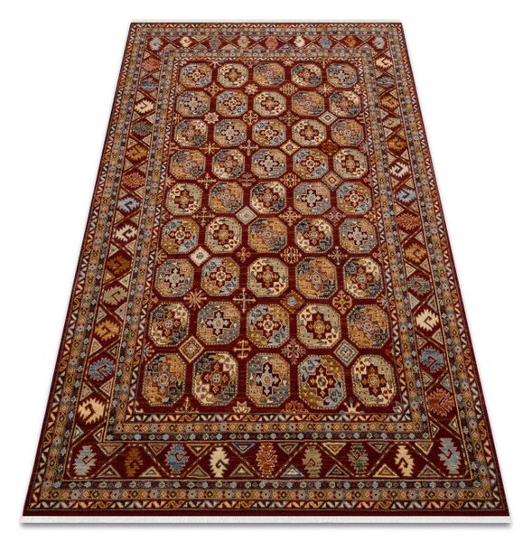 Koberec KESHAN Ornament, třásně 7874/53588 bordó