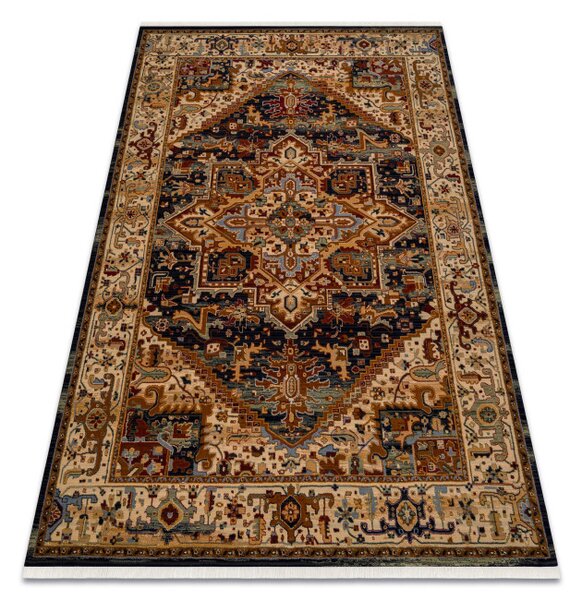 Koberec KESHAN Ornament, třásně 2886/53511 béžový / granátový