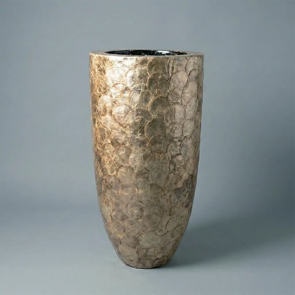 Dekorační květináč Grand Gold 90×36 cm - 71 - 90 cm - Skleněná vlákna - 31 do 50cm