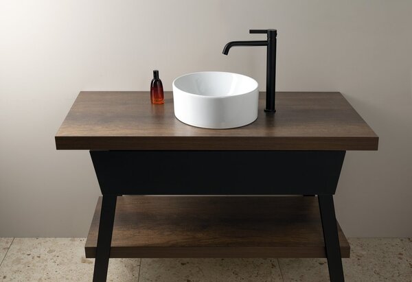 GSI GSI, KUBE X keramické umyvadlo na desku, průměr 32cm, bílá ExtraGlaze, 943511