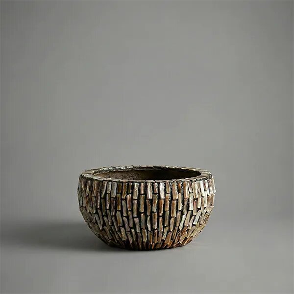 Váza na květiny Aurelia 45 × 22 cm Dark Pearl - 0 - 30cm - Skleněná vlákna - 31 do 50cm