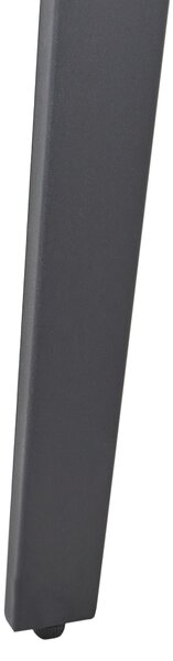 Rozkládací jídelní stůl BOVINA Tmavě hnědá 120/150 cm 120 cm