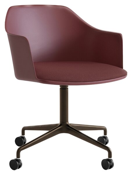 &Tradition designové židle Rely Indoor Armchair On Wheels