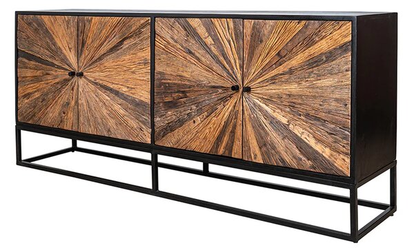 Komoda BARRACUDA 180 CM přírodní masiv mango / teak Nábytek | Úložné prostory | Komody | Nízké