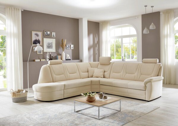 SEDACÍ SOUPRAVA, textil, přírodní barvy Beldomo Comfort - Sedací soupravy