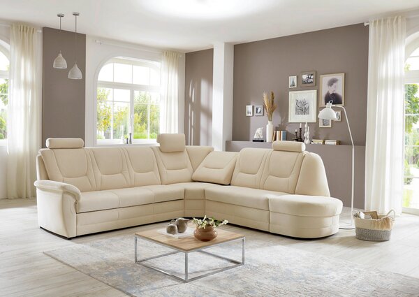 SEDACÍ SOUPRAVA, textil, přírodní barvy Beldomo Comfort - Sedací soupravy