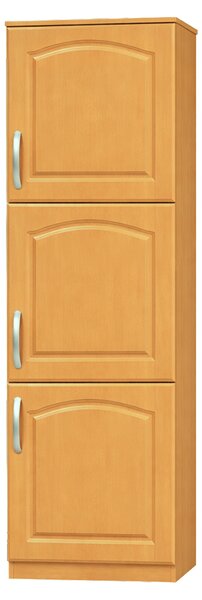 KONDELA Kuchyňská skříňka, pravá, olše, LORA MDF NEW KLASIK S40 / 210/57