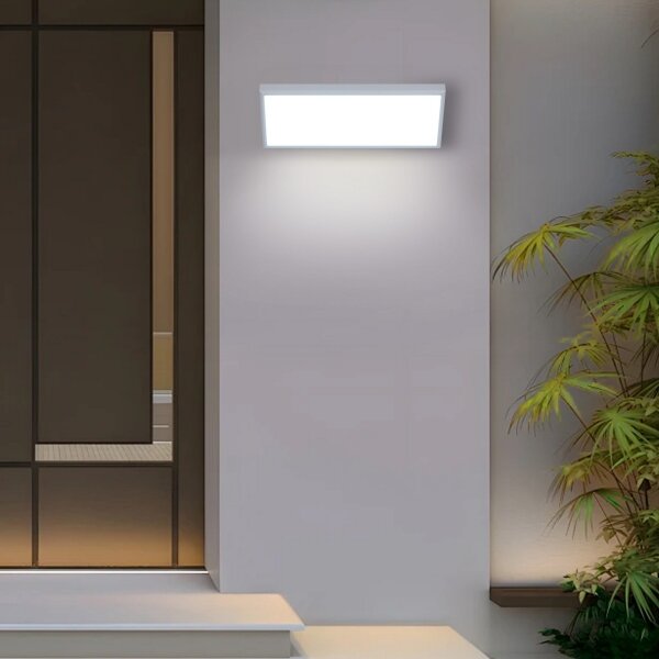 Brilagi - LED Venkovní nástěnné svítidlo TRIANGLE LED/42W/230V bílá IP65