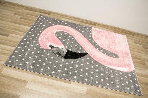 Koberec Lima 1206A Flamingo růžový