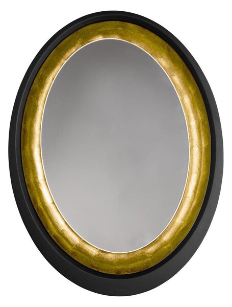 Eglo 425061 - Nástěnné zrcadlo BONTANG 80x60 cm černá/zlatá