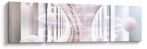 Obraz - Křehký vír (170x50 cm)