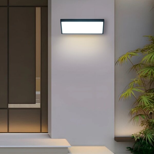 Brilagi - LED Venkovní nástěnné svítidlo TRIANGLE LED/42W/230V černá IP65