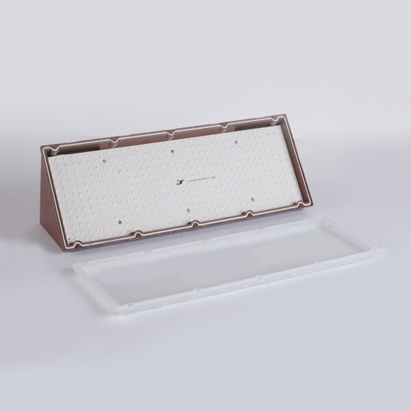 Brilagi - LED Venkovní nástěnné svítidlo TRIANGLE LED/42W/230V hnědá IP65