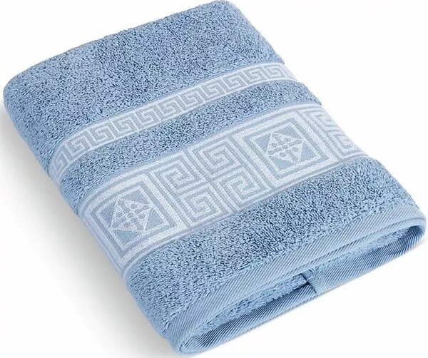 Froté ručník Řecká kolekce - sv. modrá