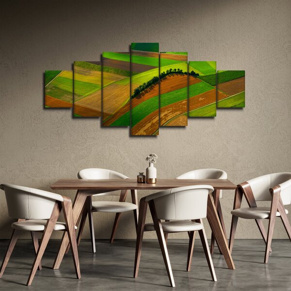 Obraz - Pole, louky (210x100 cm)