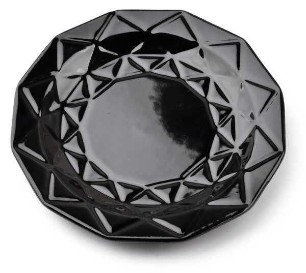 Affekdesign Keramický Talíř ADEL 19,5 cm černý