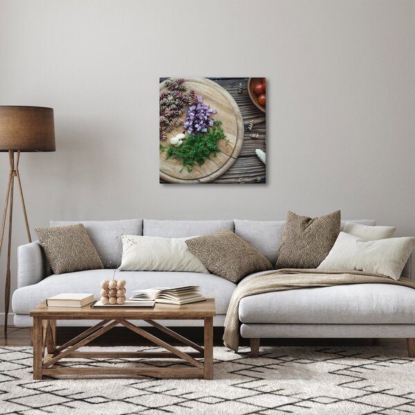 Obraz - Z kuchyňského prkénka (30x30 cm)