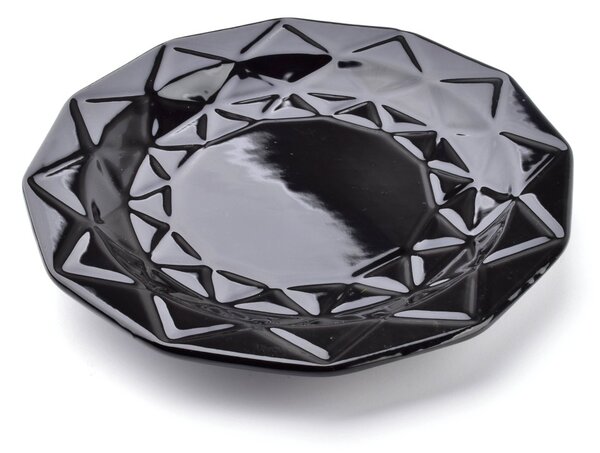 Affekdesign Keramický Talíř ADEL 19,5 cm černý