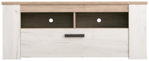 KOMODA POD TELEVIZI, barvy stříbrného dubu, 122,5/49,5/43,5 cm Ti'me - TV stolky & komody pod TV