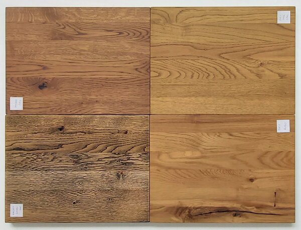Oak´s Dubová postel Mono Robust 8 cm masiv rustik - 80x200 cm