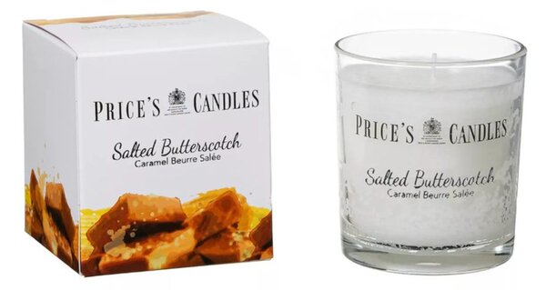 Price´s Price's vonná svíčka ve skle Salted Butterscotch - hoření 45h