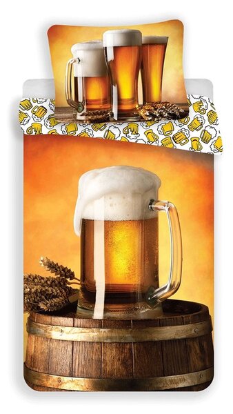 Povlečení fototisk Pivo - 140/200 + 70/90