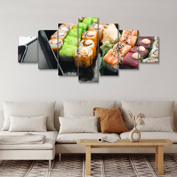 Obraz - Sushi (210x100 cm)