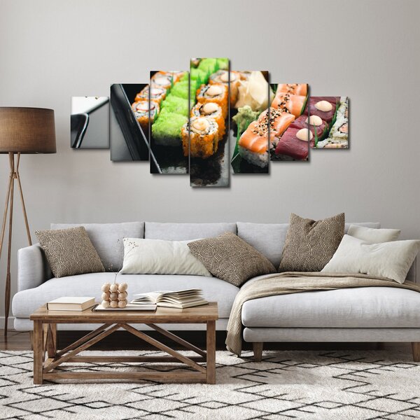 Obraz - Sushi (210x100 cm)