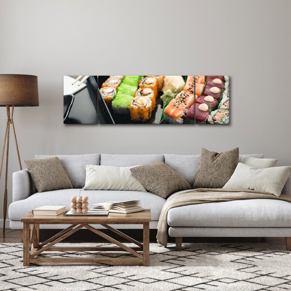 Obraz - Sushi (170x50 cm)
