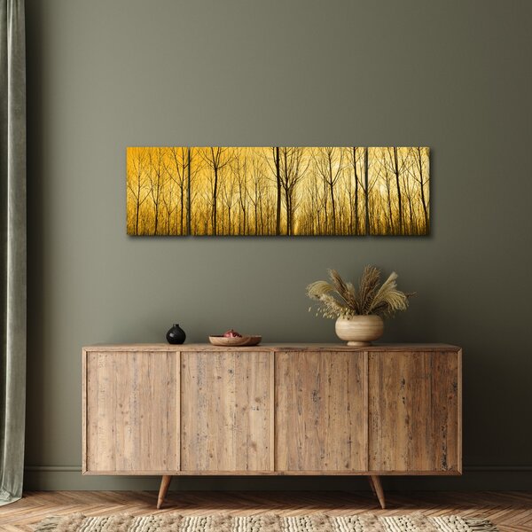 Obraz - Plantáž stromů (170x50 cm)