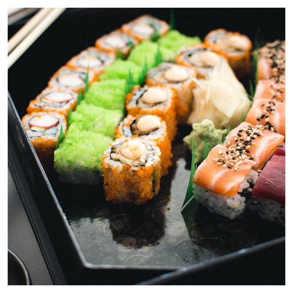 Obraz - Sushi (30x30 cm)