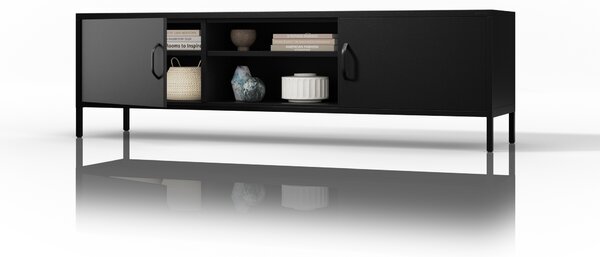 TV stolek XL ROSARIA 1700 x 400 x 500, černý