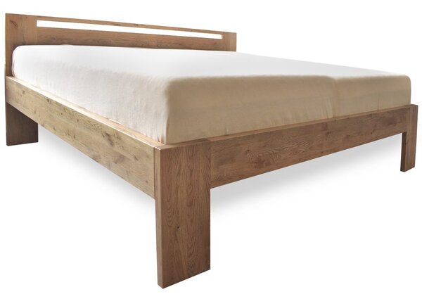 Oak´s Dubová masivní postel Corso - 140x200 cm