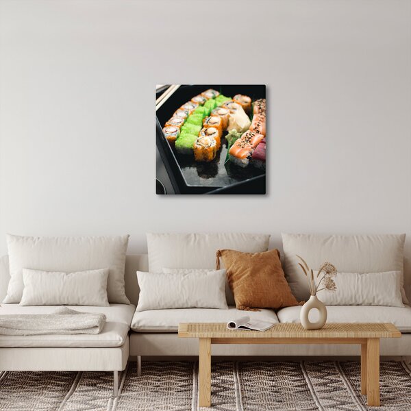 Obraz - Sushi (30x30 cm)