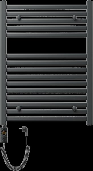 Mexen Helios, elektrické topné těleso 800 x 600 mm, 600 W, antracitová, W103-0800-600-2600-66