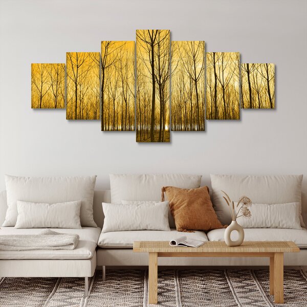 Obraz - Plantáž stromů (210x100 cm)