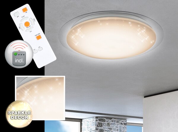 GLOBO Smart LED stropní svítidlo Optima ⌀ 56cm, 60W, 2700-6500K