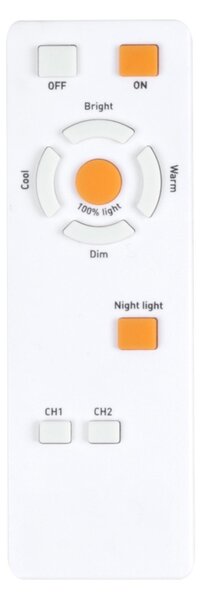 GLOBO Smart LED stropní svítidlo Optima ⌀ 56cm, 60W, 2700-6500K