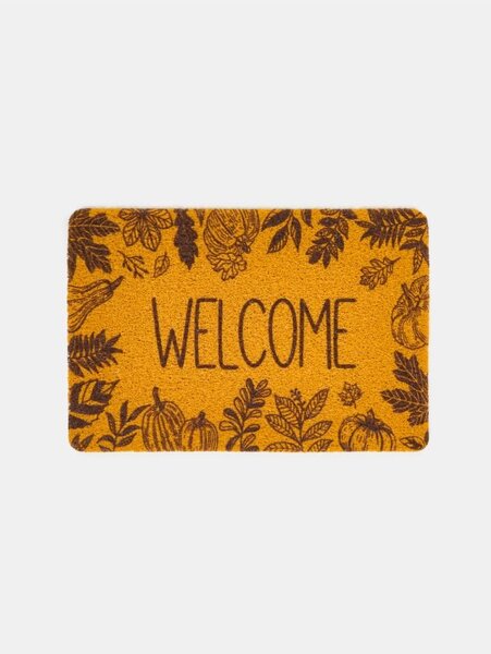 Sinsay - Rohožka s nápisem Welcome - krémová