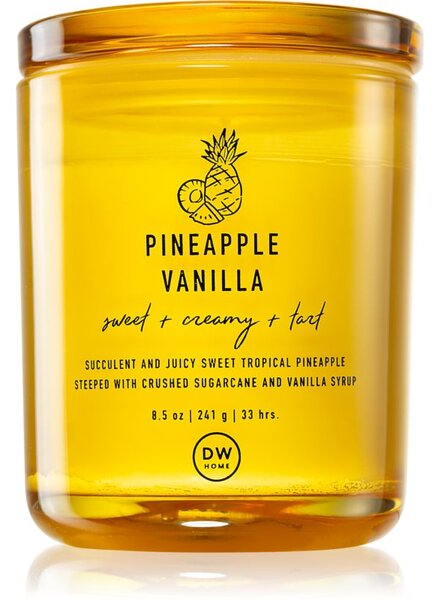 DW Home Vanilla Pineapple vonná svíčka 241 g
