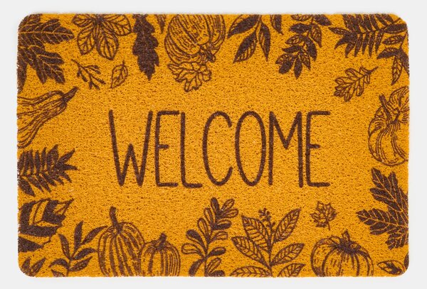 Sinsay - Rohožka s nápisem Welcome - krémová